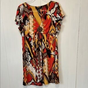 Vibrant Multicolor Women's Dress